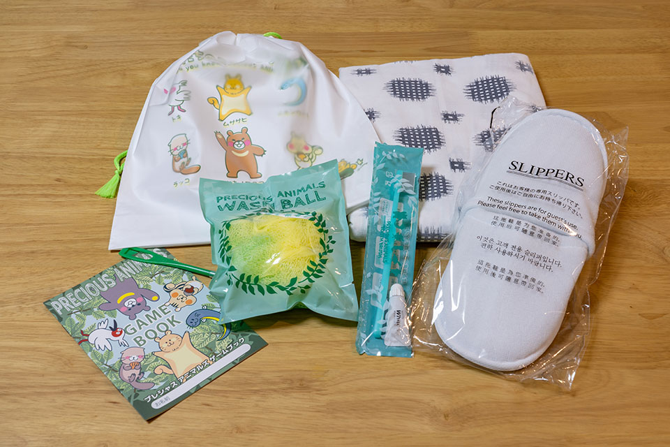 Comlimentary kids amenities